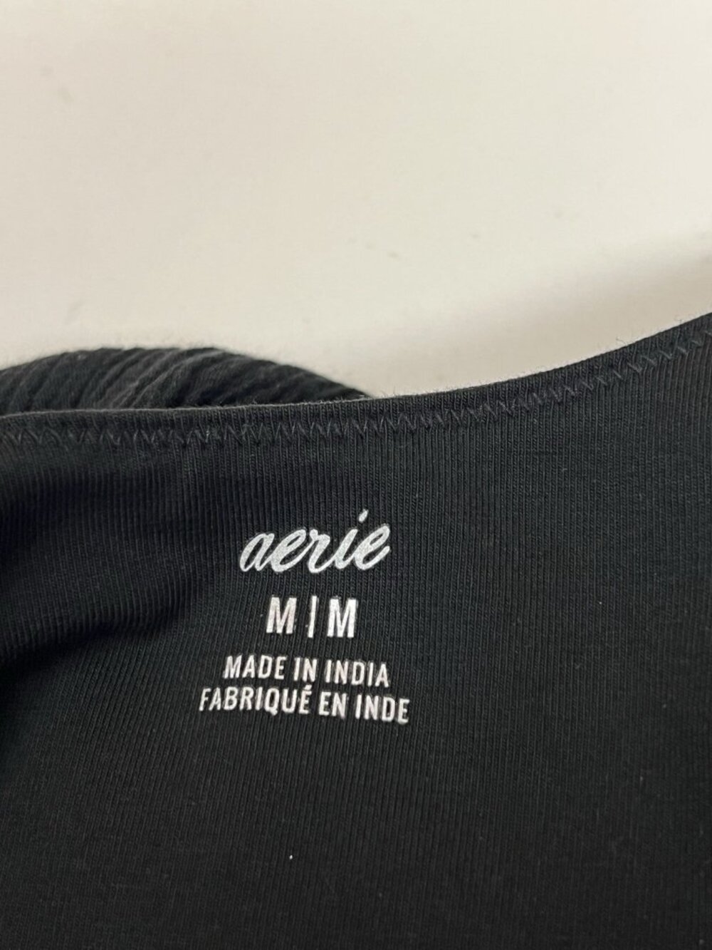 Aerie At The Barre Midi Dress Spaghetti Straps Size M Medium Black - Picture 5 of 7